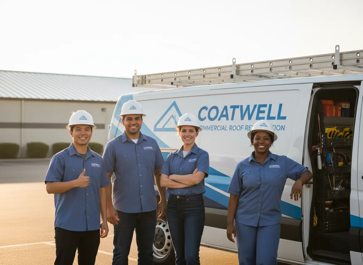 Commercial roof coating company in Kelly, WY